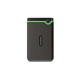 Накопитель внешний HDD 2.5" USB 2.0TB Transcend StoreJet 25M3 Iron Gray Slim (TS2TSJ25M3S)