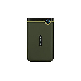 Накопичувач зовнішній HDD 2.5" USB 2.0TB Transcend StoreJet 25M3 Military Green Slim (TS2TSJ25M3G)