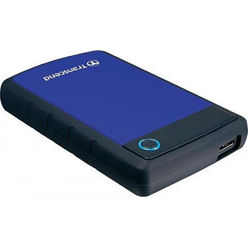 Накопичувач зовнішній HDD 2.5" USB 4.0TB Transcend StoreJet 25H3 Navy Blue (TS4TSJ25H3B)