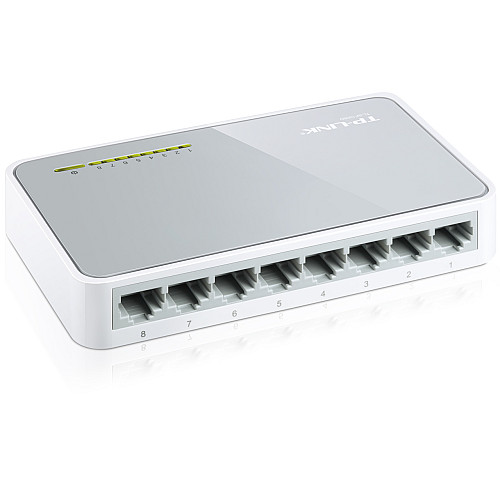 Комутатор TP-Link TL-SF1008D (8х10/100 Мбіт, настільний)