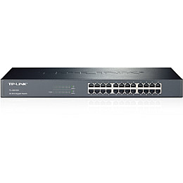 Коммутатор TP-LINK TL-SG1024 (24хGE, металл, монтаж в стойку)
