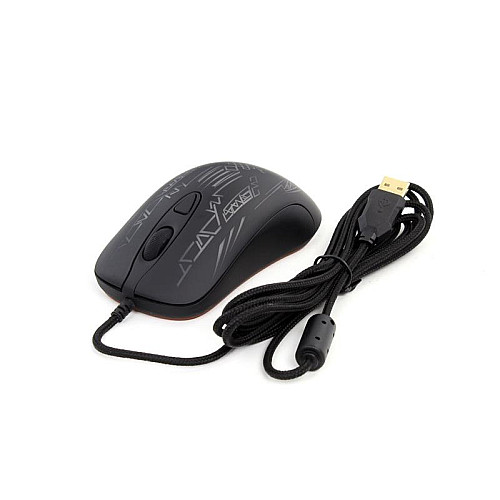 Игровая мышь Frime Black Panther, USB Omron switch Avago 3050 sensor, 2м (FMP18100)