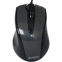 Мышь A4Tech N-500F-1 Glossy Grey USB V-Track