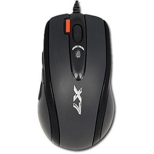 Мышь лазерная A4Tech XL-750BK-B Black USB
