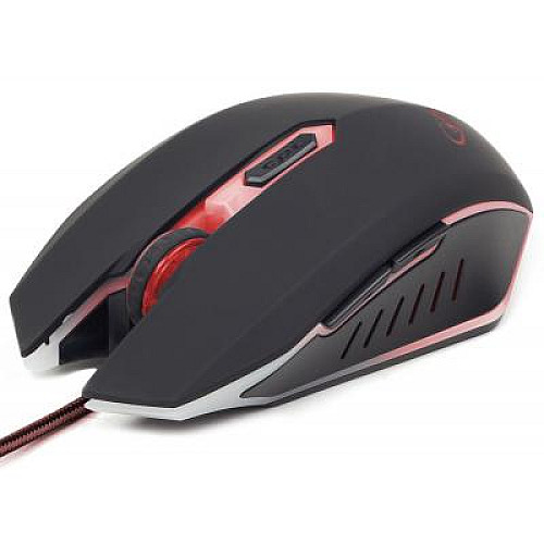Мышь Gembird MUSG-001-R USB Red