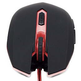 Мышь Gembird MUSG-001-R USB Red