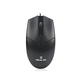 Мышь REAL-EL RM-208 Black USB