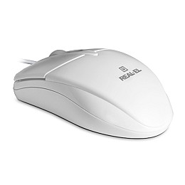 Мышь REAL-EL RM-211 White USB