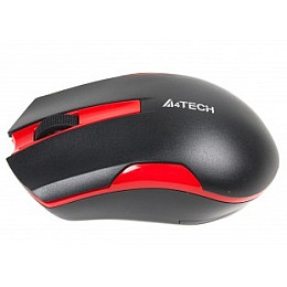 Мышь беспроводная A4Tech G3-200N Black/Red USB V-Track