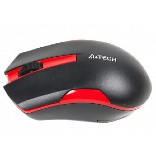 Мышь беспроводная A4Tech G3-200N Black/Red USB V-Track