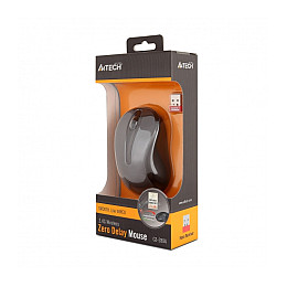 Мышь беспроводная A4Tech G3-280A Grey USB