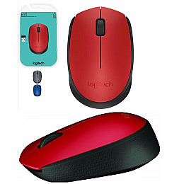 Мышь беспроводная Logitech M171 Red/Black USB (910-004641)