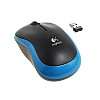 Мышь беспроводная Logitech M185 (910-002239) Blue USB