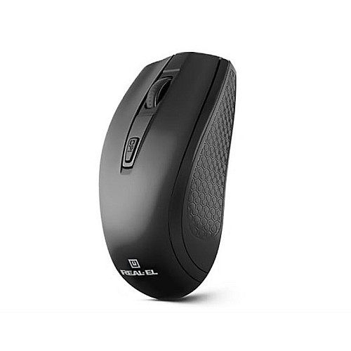 Мышь беспроводная REAL-EL RM-308 Black USB (EL123200033)