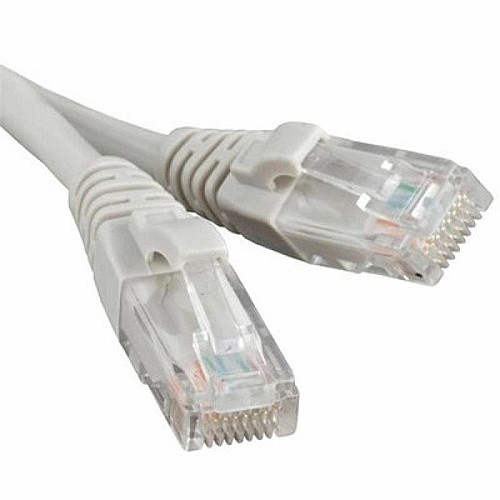 Патч-корд литой Atcom UTP RJ45 Cat.5e 15 м серый