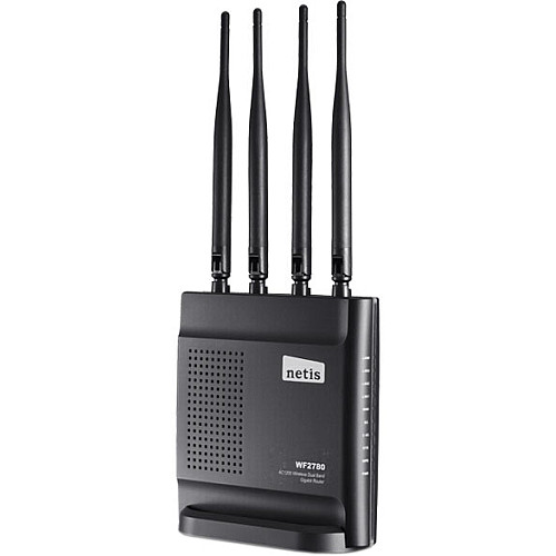 Бездротовий маршрутизатор Netis WF2780 (AC1200, 1xGE WAN, 4xGE LAN, 4 антени)