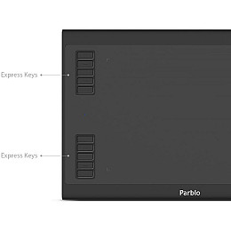 Графический планшет Parblo A610 Plus V2 Black (A610PLUSV2)