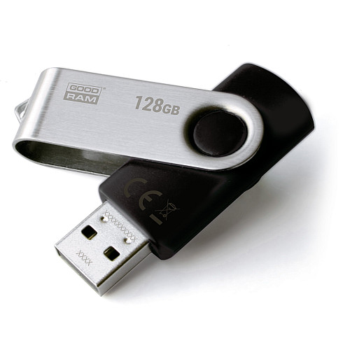 Флеш-накопитель USB 128GB GOODRAM UTS2 (Twister) Black (UTS2-1280K0R11)