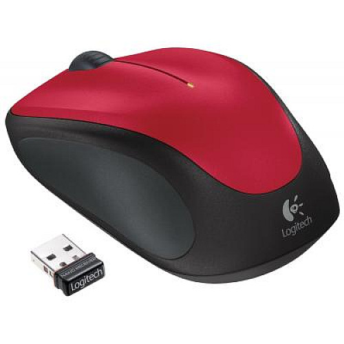 Мышь беспроводная Logitech M235 (910-002496) Red USB