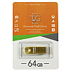 Флеш-накопитель USB 64GB T&G 117 Metal Series Gold (TG117GD-64G)