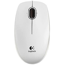 Мышь Logitech Optical Mouse B100 White (6449350)