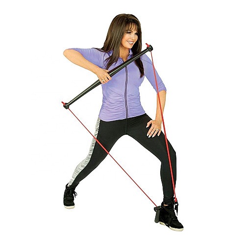 Портативный универсальный тренажер для тела, живота, спины, плеч с набором упражнений и рюкзаком