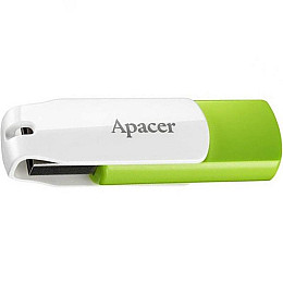 Флеш-накопитель USB 32GB Apacer AH335 White/Green (AP32GAH335G-1)