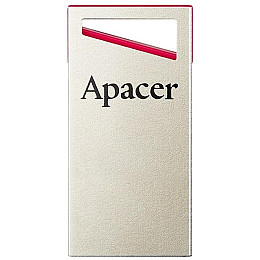 Флеш-накопитель USB 64GB Apacer AH112 Gold/Red (AP64GAH112R-1)
