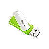 Флеш-накопитель USB 64GB Apacer AH335 White/Green (AP64GAH335G-1)
