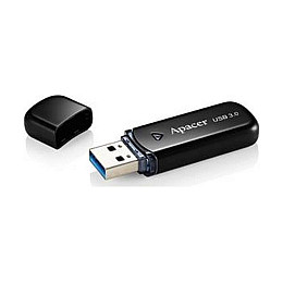 Флеш-накопитель USB3.0 64GB Apacer AH355 Black (AP64GAH355B-1)