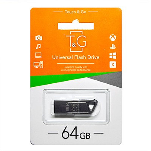 Флеш-накопитель USB 64GB T&G 114 Metal Series (TG114-64G)