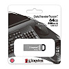 Флеш-накопитель USB3.2 64GB Kingston DataTraveler Kyson Silver/Black (DTKN/64GB)