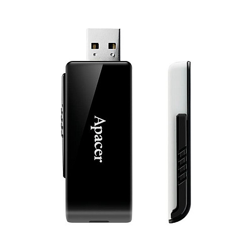 Флеш-накопитель USB3.0 32GB Apacer AH350 Black (AP32GAH350B-1)