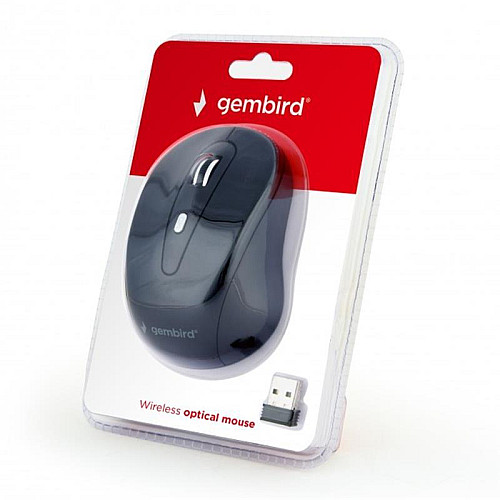Мышь беспроводная Gembird MUSW-6B-01 Black USB