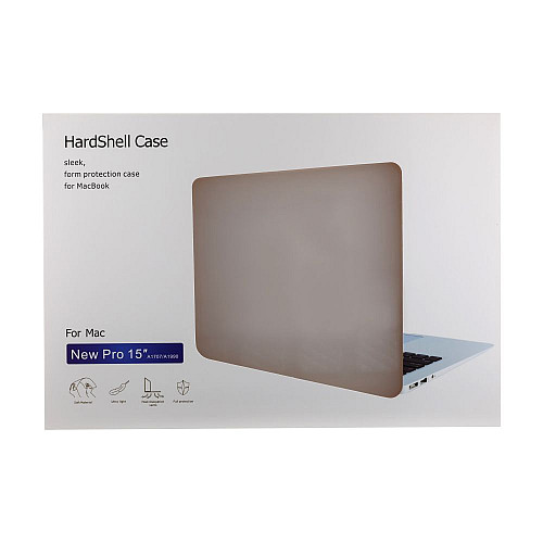 Чехол накладка Crystal Case для Apple Macbook Pro 15.4 Transparent