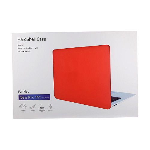 Чехол накладка Crystal Case для Apple Macbook Pro 15.4 Coral