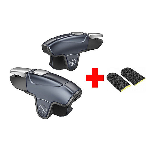 Сенсорні тригери для смартфонів Sundy PUBG Mobile MEMO АК02 COD StandOFF 2 Fortnite + напальчники