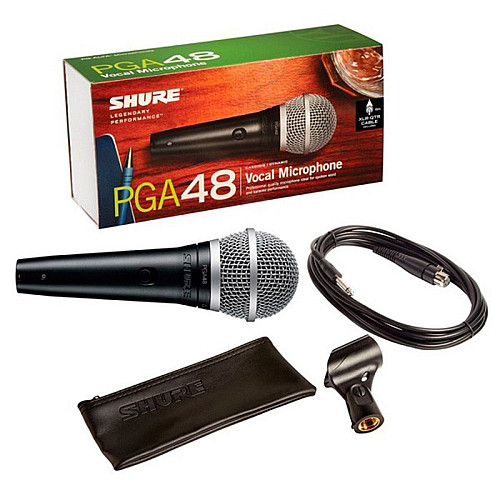 Микрофон вокальный Shure PGA48-QTR
