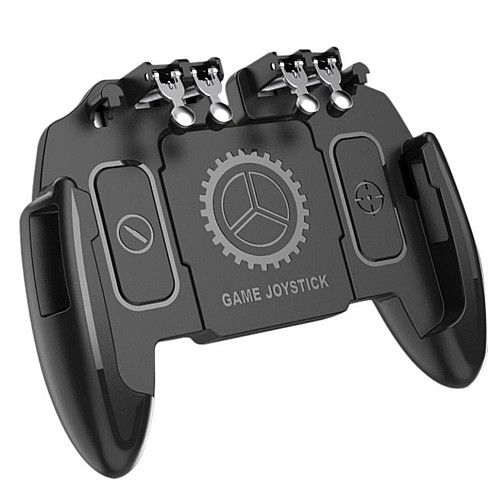 Беспроводной геймпад Sundy триггер для смартфонов Union PUBG Mobile M 10 Черный + напальчники (hub_a2gpja)