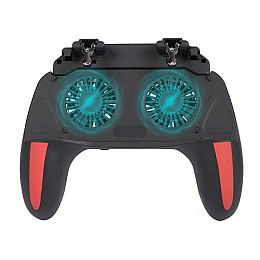 Беспроводной геймпад-триггер для смартфонов 2500 mAh Sandy Union PUBG Mobile H10 + напальчники