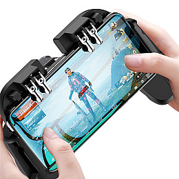 Бездротовий геймпад-триггер для смартфонів Sundy Union PUBG Mobile H9 з акумулятором + напальчники