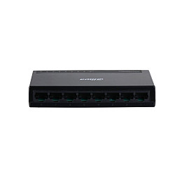 Неуправлюваний 8-портовий мережевий гігабітний комутатор Dahua DH-PFS3008-8GT-L