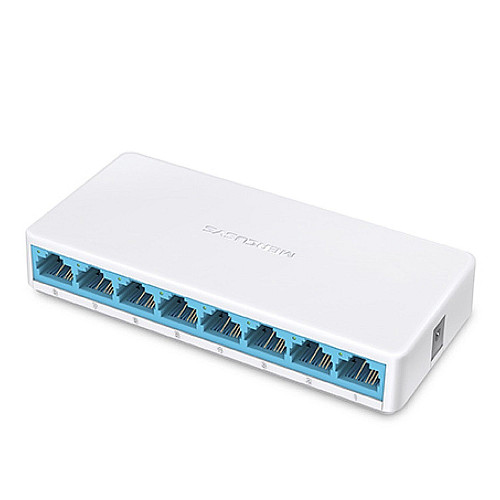 Комутатор на 8 портів MERCUSYS 10/100/MS108 неуправляємий