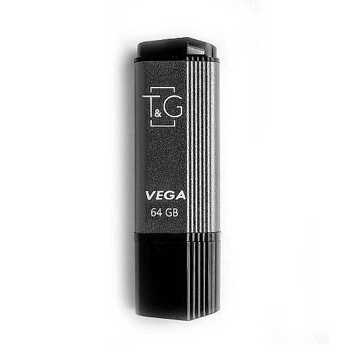 Флеш-накопитель USB 64GB T&G 121 Vega Series Grey (TG121-64GBGY)