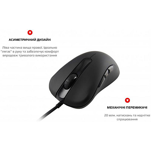 Миша Motospeed V100 (mtv100) Чорний USB