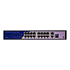 Комутатор мережевий POE Green Vision GV-010-D-16+2 PG+1 SFP (16xPOE, 2xLAN, 1xSFP)