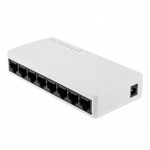 8-портовий комутатор мережевий Green Vision GV-002-H-08P