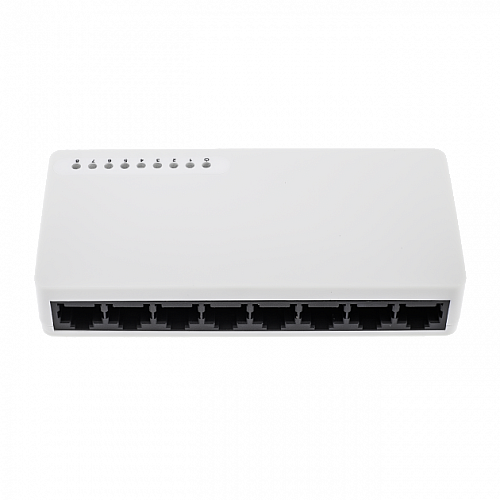 8-портовий комутатор мережевий Green Vision GV-002-H-08P