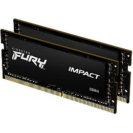 Модуль пам'яті Kingston Fury Impact SO-DIMM 2x32GB/3200 DDR4 (KF432S20IBK2/64)