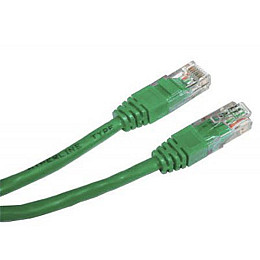 Патч-корд UTP Cablexpert PP12-0.25M/G литой 50u" штекер с защелкой 0.25 м зеленый